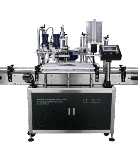 Envasadora Posicionadora e Rosqueadora Rotativa Automática Para Frascos de Tinta CAFM GP-300 R