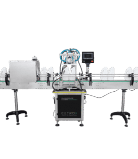 Envasadora de Líquidos Automática 100 - 1000ml com 2 Bicos e Esterilização UV CAFM L-1000 2N UVT
