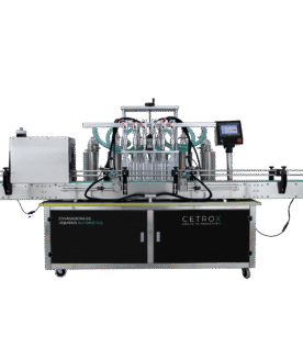 Envasadora de Líquidos Automática 1000 - 5000ml com 6 Bicos e Esterilização UV CAFM L-5000 6N UVT