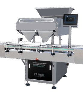 Contadora e Envasadora de Cápsulas e Gummies Automática em Linha CACM CF L-24