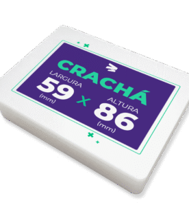 Plástico para Plastificação de Crachá (59x86mm) - 100 Unidades
