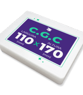 Plástico para Plastificação de C.G.C (110x170mm) - 100 Unidades